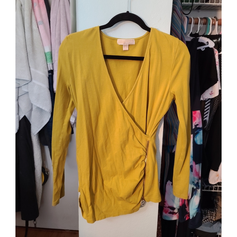 Michael Kors Long Sleeve Top